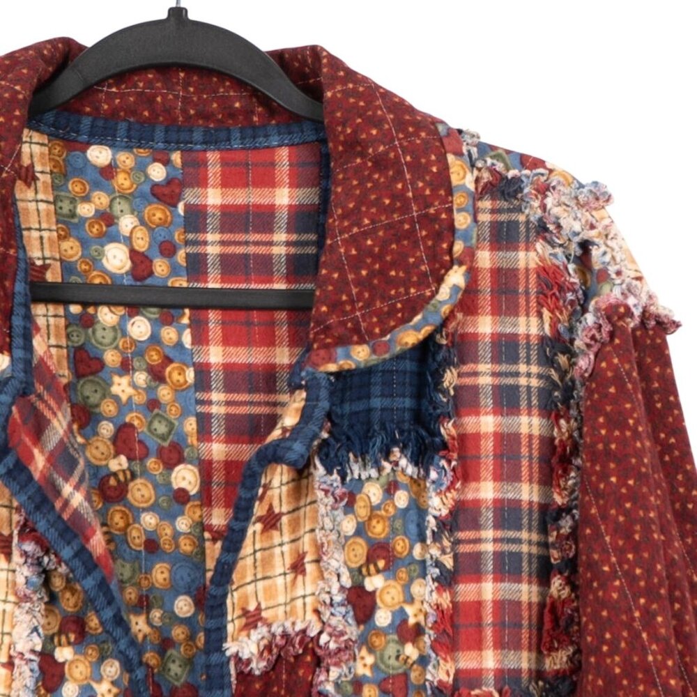 Patchwork Women's Jacket - Picture 2 of 5